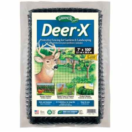 Dalen Dalen Products Incorporated DALDX7 Dalen Gardeneer 7 in.x100 in. Deer-X Net 1 in. Mesh DALDX7